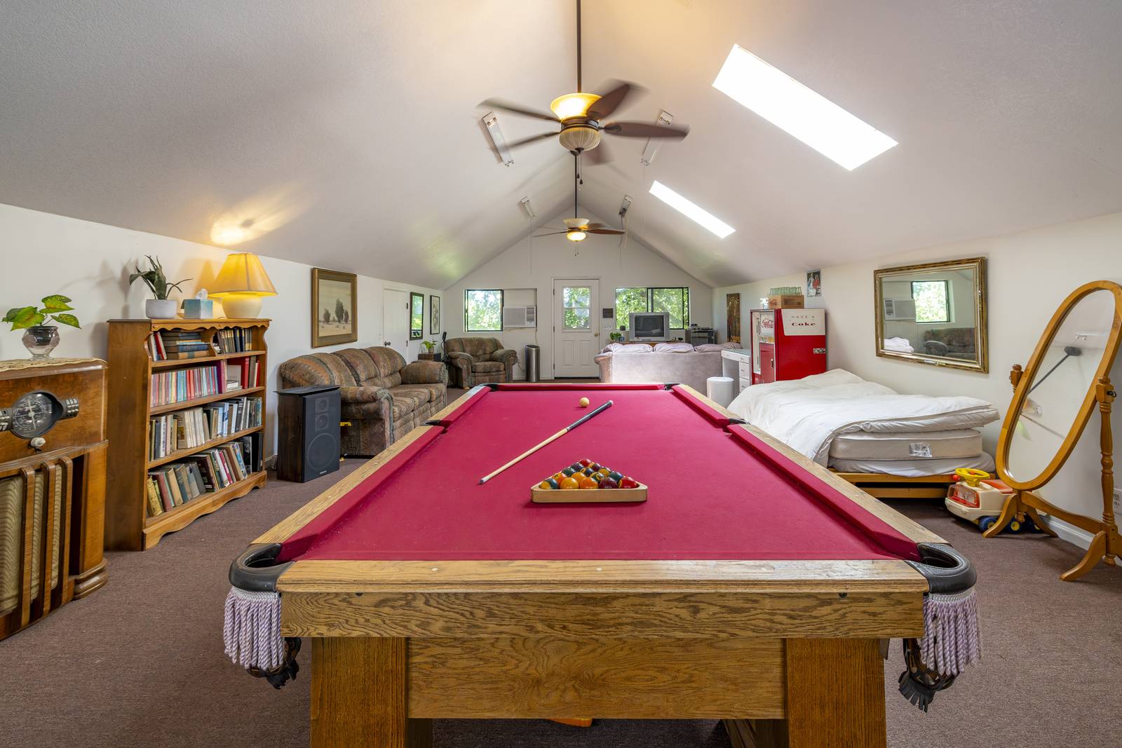Game room and billiards