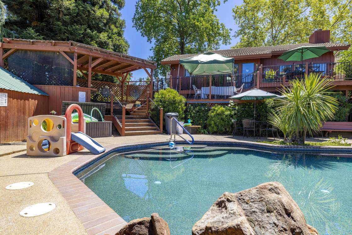 Pool and deck